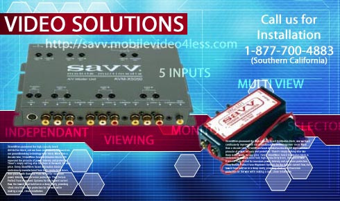 Savv SAVV video switchers, video amplifiers, line drivers for any mobile ...